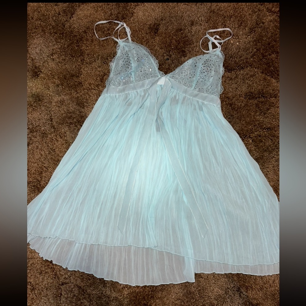 Light Blue VS Lingerie Top